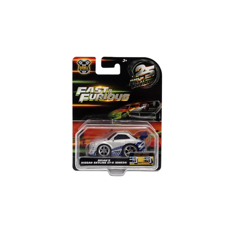 Jada Toys Fast & Furious 1:43 Small Blocks, Stylized Die-Cast