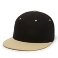 thumbnail image 4 of OC Sports CAGE25 Flexible Fitting Cap - Black Vegas Gold, 4 of 8