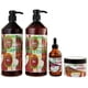 thumbnail image 1 of Juego de Crecimiento Del Cabello CHEBE: Shampoo, Acondicionador, Aceite y Mascarilla para el Cabello, Dejar en Crema, Aceite de Ricino, Mantequilla de Mango, Árbol de Té(Paquete de 4), 1 of 8