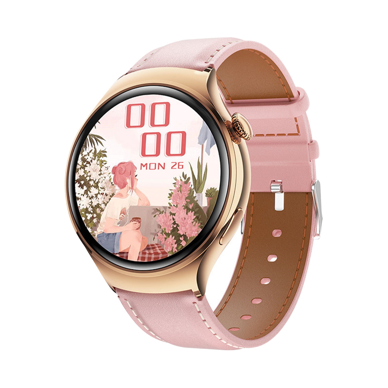 AZXY Smart Watch,Smartwatch,Fitness Smart Watches,Smart Watches for Men,Waterproof Cheap Bluetooth Smart Watch for Women Android Clearance,Gold