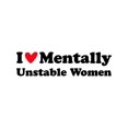 thumbnail image 2 of i Love Mentally unstable Women T-Shirt | unisex Cotton Tee, Short Sleeve, Size S-5XL - VDBVentures,T-shirt,Black T-shirt,Short Sleeve Hoodie Sweatshirt, 2 of 7