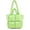 Green, variant on LinYooLi Puffer Tote Bag for Women, Soft Fluffy Handbags Purse Light Down Cotton Padded Quilted Tote Bag