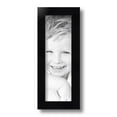 thumbnail image 2 of ArtToFrames 4" x 12" Satin Black Picture Frame, 4x12 inch Black Wood Poster Frame (WOM-1451), 2 of 8