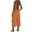 Orange, variant on TaTaai Women's Summer Casual Solid Adjustable Spaghetti Strap Backless Jumpsuit with Pockets 7/8 Length Loose Fashion Romper Gift