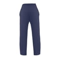 thumbnail image 3 of Pantalón Fruit Of The Loom . para Mujer, Deportivo Felpa Azul Marino Talla M, 3 of 4