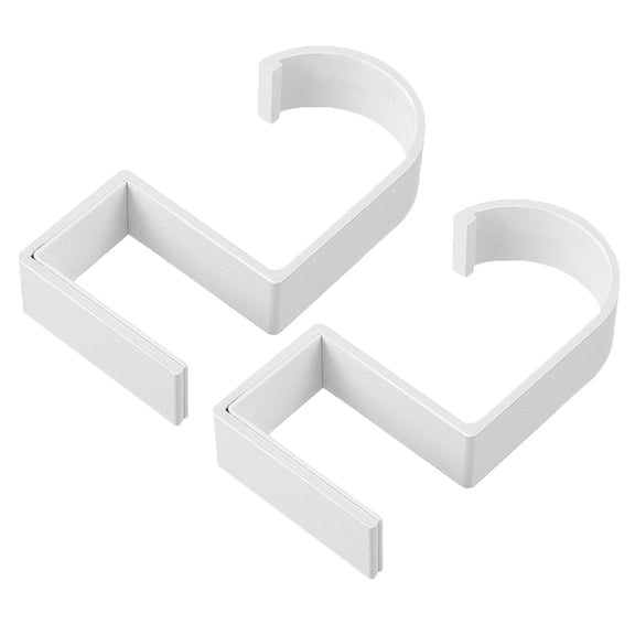 GOOHOCHY 2pcs Desk Edge Hooks No-Drill Table Bag Hook Cabinet Purse Hanger Heavy Duty Handbag Hanging Hook Ideal For Home And Office