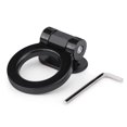 thumbnail image 2 of Car Modified Adhesive Traction Round Ring Towing Bars Trailer Hook Decoration Universal Strong Sticky ABS Plastic Non Destructive Installation 4 Colors Red Golden Silver Black, 2 of 7