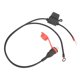 thumbnail image 5 of Cable De Conector Fusionado, Cobre Grueso Terminal De Anillo De Buena Conductividad Cable De Carga De Batería Anillos De 1/4 Pulg./M6 Resistente A La Intemperie Para Reparación, 5 of 7