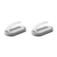 thumbnail image 4 of Justharion Kitchen Sponge Brush Melamine Sponge Cleaning Brush Descaling white 2Set, 4 of 6