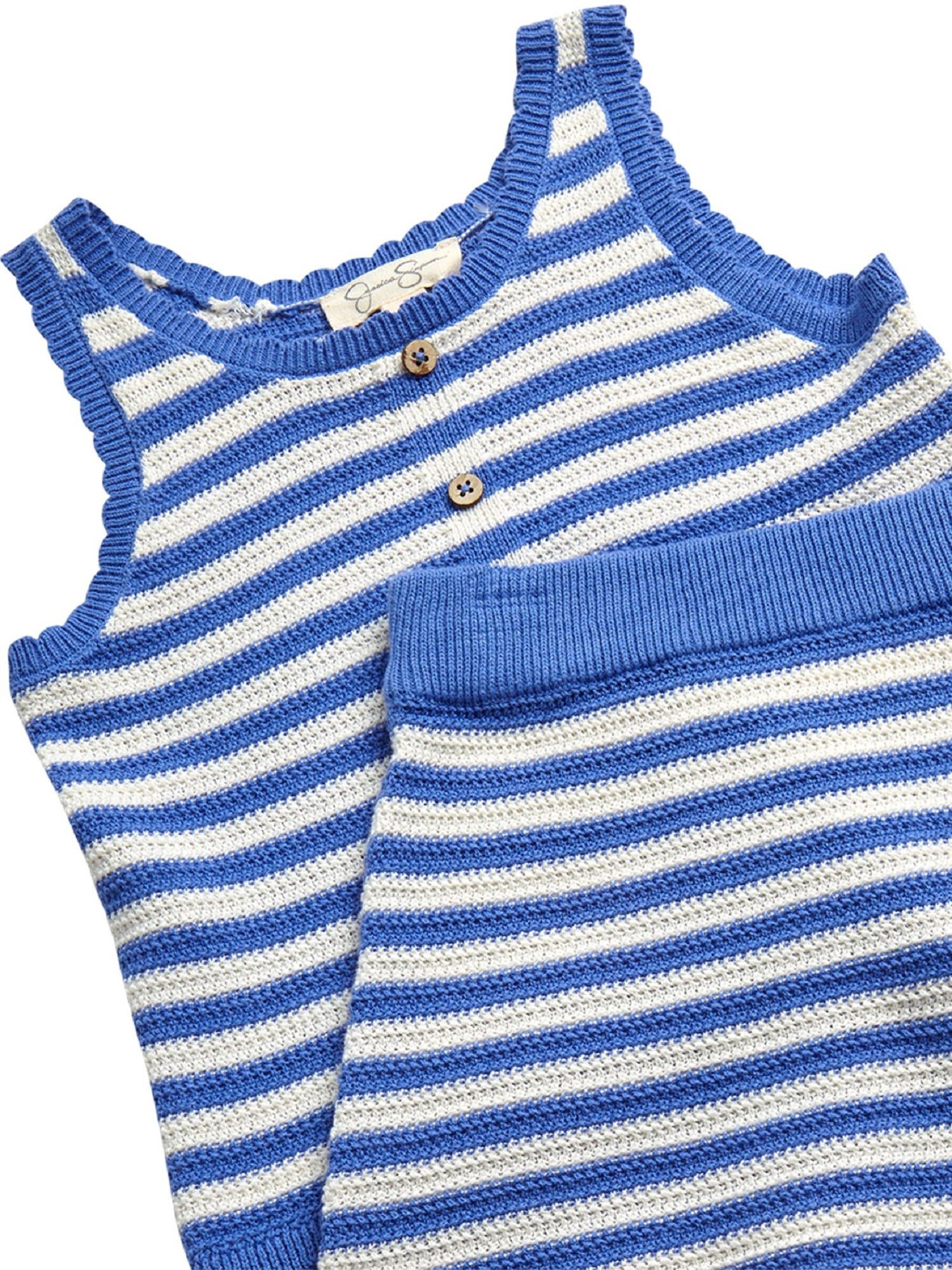 Jessica Simpson Girls' Cotton Crochet Tank Top and Skirt Set, 2-Piece, Sizes 4-12
