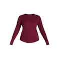 thumbnail image 5 of Time and Tru Women’s Essential Thermal T-Shirt with Long Sleeves, Sizes XS-XXXL, 5 of 5