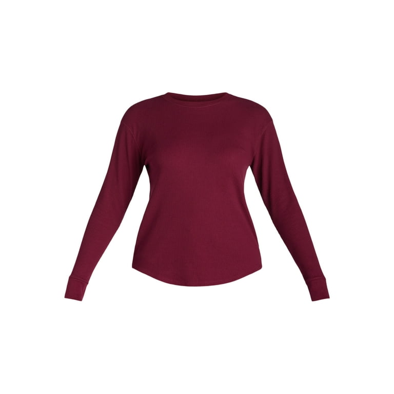 Burgundy thermal shirt hotsell
