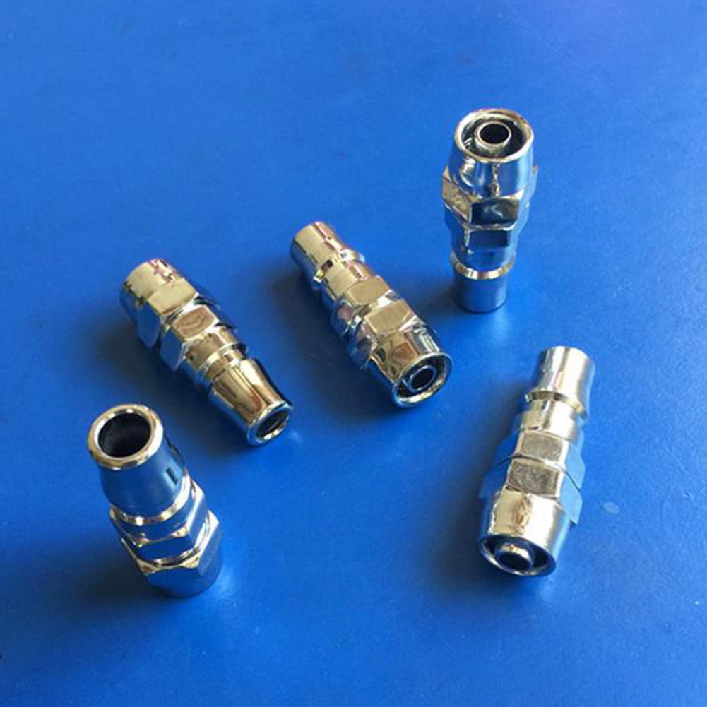 Male Female 8mm Gas Hose Copper Nozzle Quick Release Connector Caravan BBQ SH+PH 