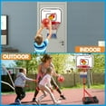 thumbnail image 3 of 4-in-1 Kids Basketball & Baseball Set with Adjustable Hoop, Balls, Bat & Tee - Best Gift for Boys & Girls Ages 2-8, 3 of 6