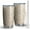 Beige Butterfly Pattern, variant on 20oz Tumblers Pink Butterfly Rose Daisy Green Pattern Stainless Steel Vacuum Insulated Double Wall Travel Tumbler Cups Mug with Lid and Straw,Cleaning Brush for Cold & Hot Drinks
