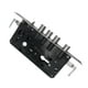 thumbnail image 2 of Núcleo de cerradura de cerradura de embutir para puertas de escaparate, puertas interiores de puertas delanteras, 2 of 9