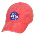 thumbnail image 2 of NASA Insignia Embroidered Washed Cap - Red OSFM, 2 of 5