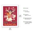 thumbnail image 2 of Gancia Sparkling Wines - Vermouth Bianco Américano Bianco - Vintage Advertising Poster by Leonetto Cappiello c.1921 - Bamboo Fine Art 290gsm Paper (Unframed) 12x16in, 2 of 4