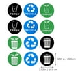 thumbnail image 4 of 12Pcs Recycle Sticker Trash Bin Label Garbage Sorting Stickers Bins Recycling Decals, 4 of 5