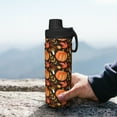 thumbnail image 7 of Daiia Autumn Pumpkin Printed 18 OZ Sports Insulated Kettle Drinking Cup Water Bottle Stainless Steel Kettle Portable Cup For Gym, 7 of 7