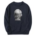 thumbnail image 1 of Chris Brown Breezy Merch Crewneck Long Sleeve Sweatshirts 2023 Hip Hop Rapper Women Men's Clothes, 1 of 3
