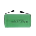thumbnail image 1 of 6 x Sub C NiMH Batteries with Tabs (3500 mAh), 1 of 1