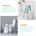 thumbnail image 4 of Shower Caddy Basket Bathroom Organizer Basket Plastic Storage Basket with Handle, 4 of 7