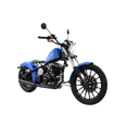 thumbnail image 1 of MOTOCICETA DINAMO CLASICA CHOPPER 250 CC AZUL, 1 of 2