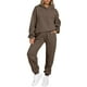 thumbnail image 1 of Conjunto de ropa Aleumdr de 2 piezas para mujer, sudadera y pantalones deportivos, 1 of 7