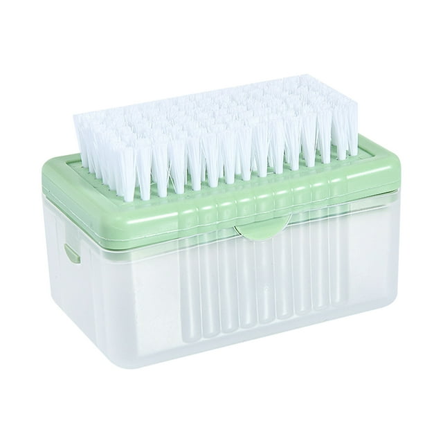 Xihbxyly Jabonera Multifuncional, 2 En 1 para Limpieza y Almacenamiento, Diseño de Rodillo de Goma Suave, Drenaje Ventilado, Producción Rápida de Espuma, Organizador de Encimera de Baño, Tamaño 12,7