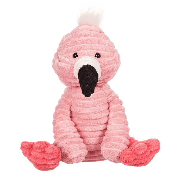 Apricot Lamb Corduroy Flamingo Stuffed Animals for Kids 9.1 Inches