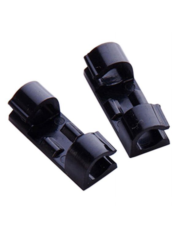 20 Pcs/lot Self-Adhesive Cable Clips for Organize Cables Transparent Wire Cable Holder