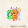 thumbnail image 4 of Inktastic 2nd Birthday Teddy Bear Girls Toddler Dress, 4 of 5