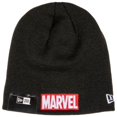thumbnail image 1 of Marvel Teams 810938 Marvel Brand Red Text Logo Knit New Era Beanie, 1 of 3