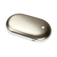 thumbnail image 1 of 2400mAh Electric Hand Warmer Power Bank 3 Adjustable Heating Levels Double-sided Fast Heating Hand Warmer & Emergency Power Bank Portable for Home Daily Outdoors Use Present Gift, 1 of 8