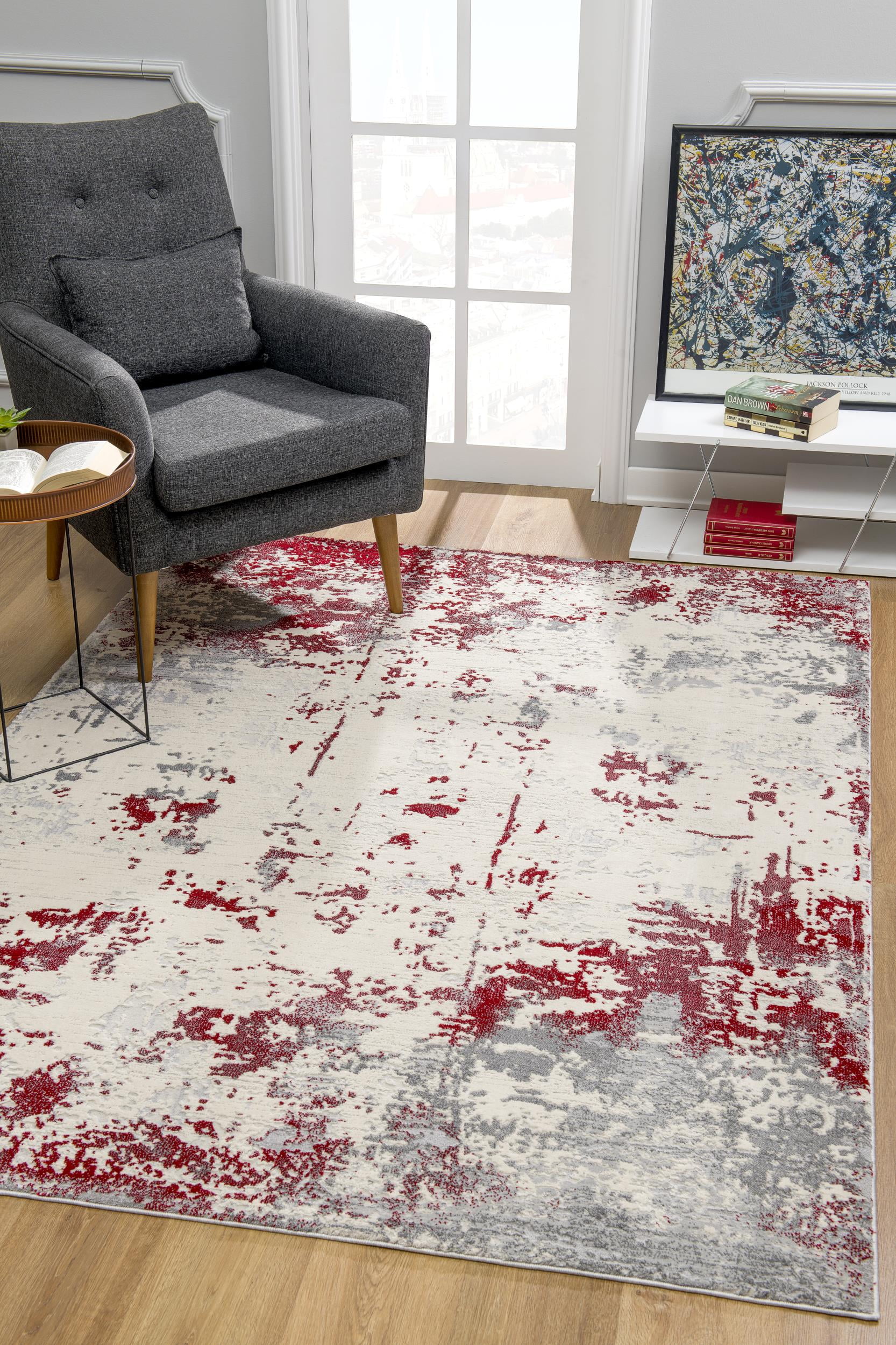 Rug Branch Vogue Collection Tapis abstrait moderne