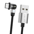 thumbnail image 2 of Cable USB de Carga Magnética 360180 Sunnimix Tipo-C Plateado 0.5m, 2 of 7