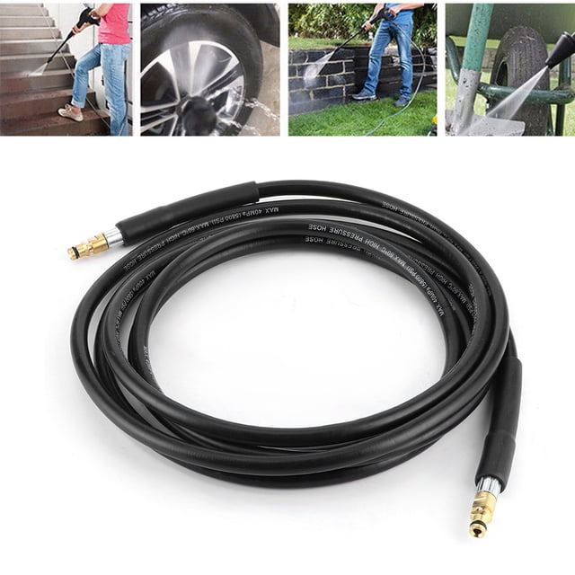 Tubo de manguera de lavadora, lavadora de alta presión, limpieza de tuberías de agua para automóviles, tubería de agua de alta presión, rendimiento potente