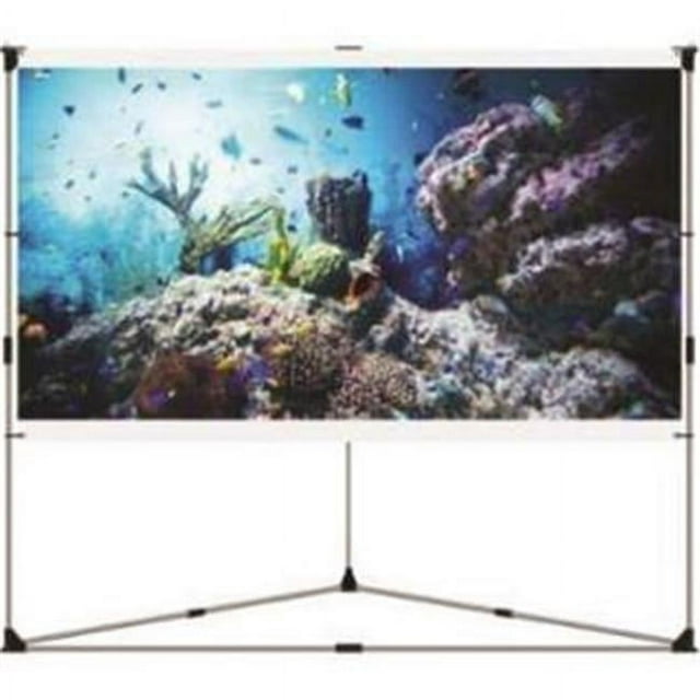 Pyle PRJTPOTS81 80 in. Portable Outdoor Projector Screen