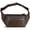 Coffee, variant on Genuine Leather Fanny Pack for Women Men Vitnage Leather Sling Bag Hip Waist Bag