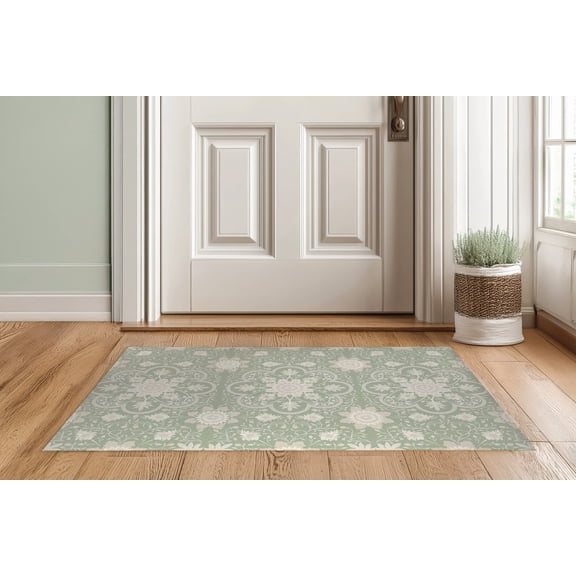 Skyler Sage Indoor Doormat