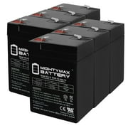 6V 4.5AH Battery Replaces Peg Perego Rocky Rocking Horse ED091 - 6 Pack