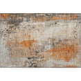 thumbnail image 2 of Addison Rugs Mayfield Premium Machine Washable Transitional Abstract Orange Rectangle Rug, 1'8" x 2'6", 2 of 6