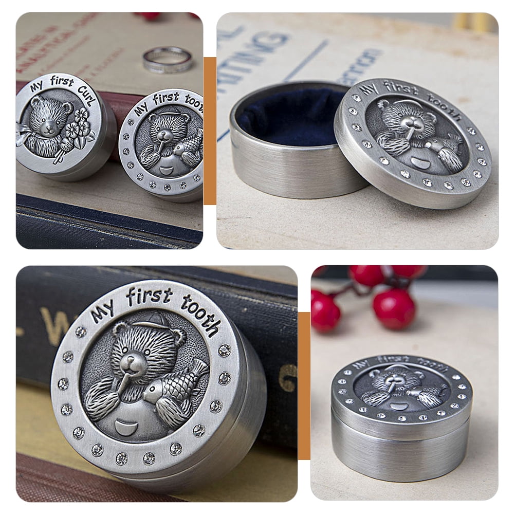 Baby Tooth Box Milk Teeth Keepsake Box Kids Tooth Collect Case Tooth