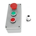 thumbnail image 2 of Aluminum Alloy Waterproofs Switch Box, Cast Aluminum Junction Box with IP66 Protections for Outdoors, Strong Resistances to Interference, Pre Assembled Stainless Steel Screws,, 2 of 7