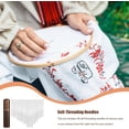 thumbnail image 2 of HELIAHOO Wooden Needle Storage Case, 30pcs Stainless Steel Assorted Selfs Threading Needles, Convenient Thread Sewing Needles, Threading Hand Sewing Needles for Quilt, Coat, Pants and Socks, 2 of 7
