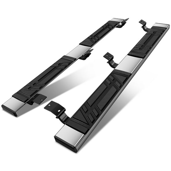 DNA Motoring 6.5" Side Step Nerf Bars Running Boards for 2005-2023 Toyota Tacoma Extended Cab