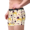 thumbnail image 2 of Yiaed Cartoon Poodle Dog Print Men's Soft Cotton Boxer Shorts Breathable Boxers Underwear Moisture-Wicking Underwear Stretch Boxer Briefs for Man-Small, 2 of 5