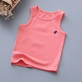 thumbnail image 2 of Kovlvoll Summer Tank Tops for Baby Girls Crew Neck Sleeveless Cotton Printed Casual Comfy Camisole Top, 2 of 6