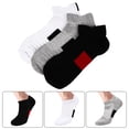 thumbnail image 3 of 3 pares de calcetines de primavera y verano, calcetines antideslizantes de corte bajo para hombre que usa FRCOLOR Hogar10399029, 3 of 7